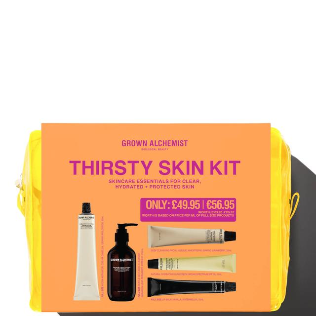 Grown Alchemist Thirsty Skin Kit (Worth £103.20) on Productcaster.