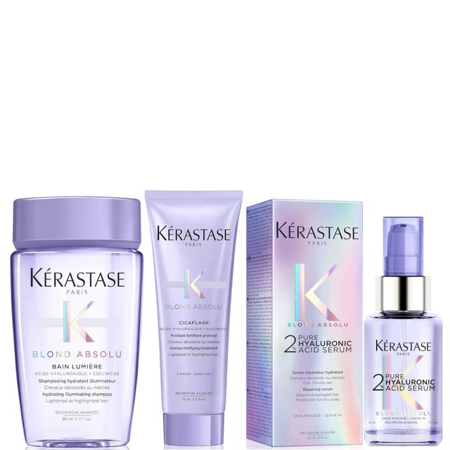 Kérastase Blond Absolu 2% Pure Hyaluronic Acid Scalp and Hair Serum 50ml with Travel Size Duo (Worth £65.16) on Productcaster.