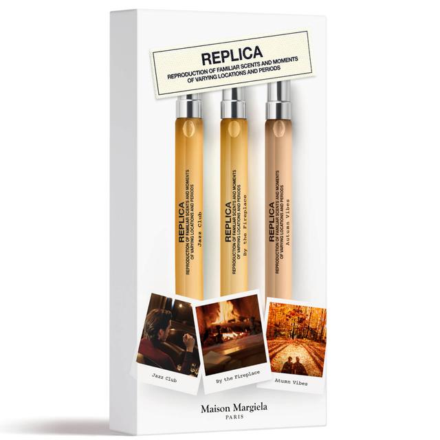 Maison Margiela Replica Jazz Club, By The Fireplace and Autumn Vibes 10ml Set (Worth £110.00) on Productcaster.