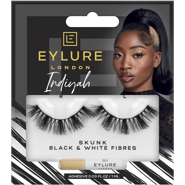 Eylure Lash Squad Indiyah False Lashes - Skunk on Productcaster.