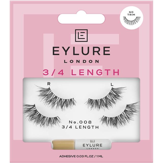 Eylure 3/4 Length False Lashes - No. 008 Twin Pack on Productcaster.