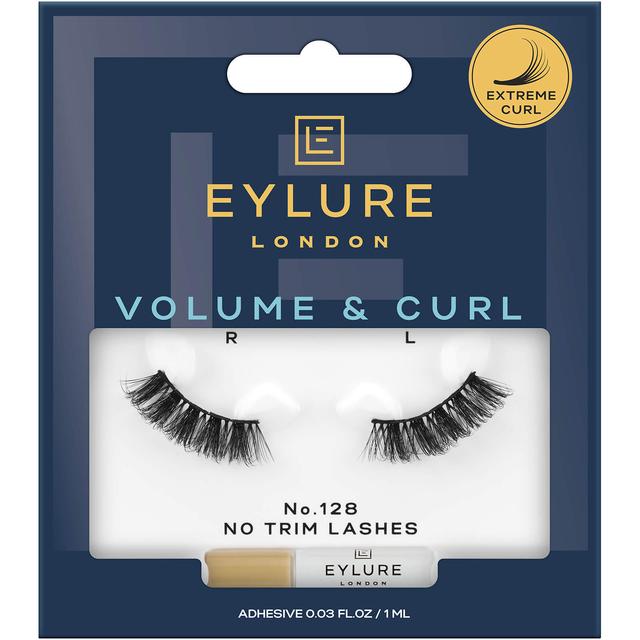 Eylure 3/4 Length False Lashes - Volume & Curl No. 128 on Productcaster.