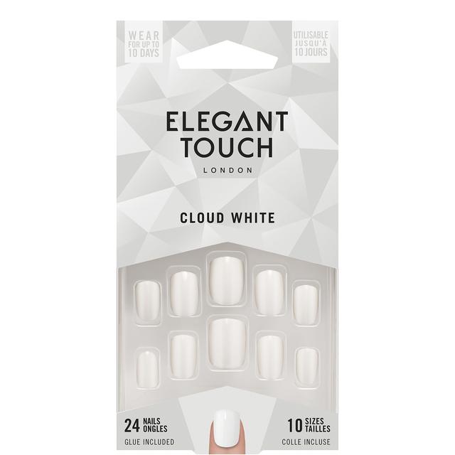 Elegant Touch False Nails - Cloud White on Productcaster.