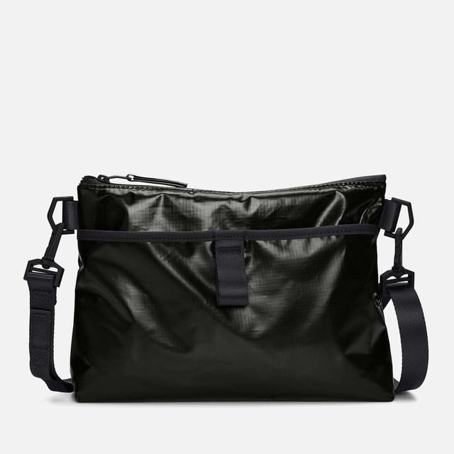 Rains Sibu Nylon Musette Bag Black on Productcaster.