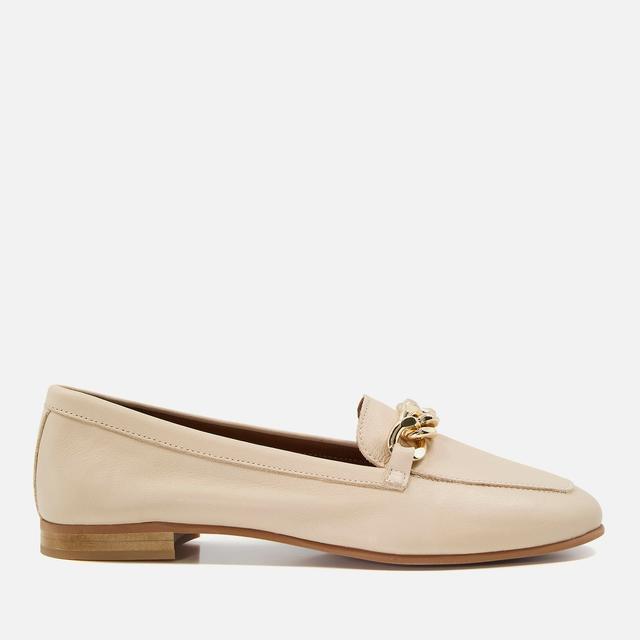 Dune Women's Goldsmith Leather Loafers - Ecru - UK 4 on Productcaster.