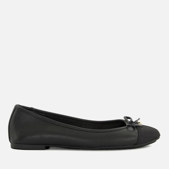 Dune Women's Hallo Leather Ballet Flats - Black - UK 3 on Productcaster.