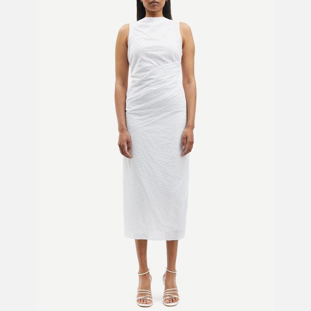 Samsøe Samsøe Sahira Organic Cotton Midi Dress - XL on Productcaster.