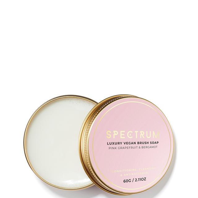 Spectrum Cleaning Pink Grapefruit & Bergamot Vegan Brush Soap on Productcaster.