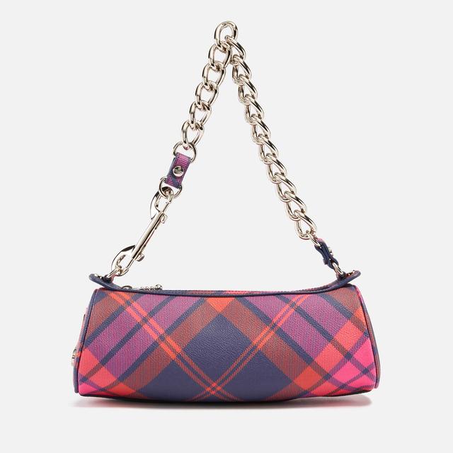 Vivienne Westwood Exclusive Cindy Cylinder Printed Leather Bag Multi on Productcaster.