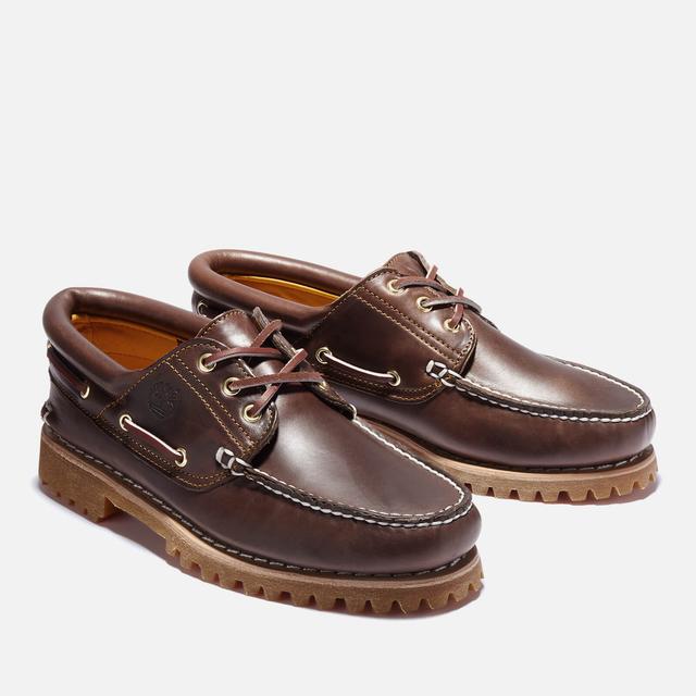 Timberland Men's Authentic Leather Boat Shoes - UK 9 on Productcaster.