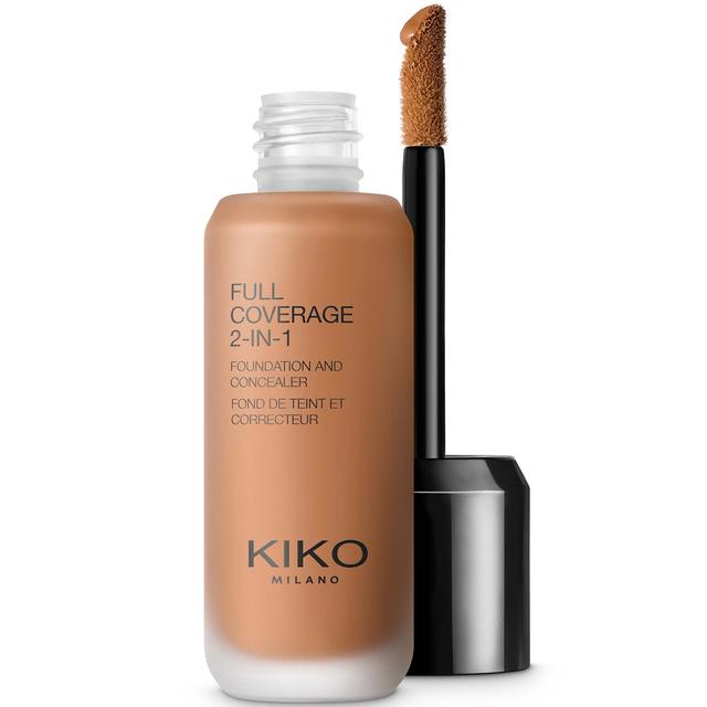 KIKO Milano Full Coverage 2-in-1 Foundation and Concealer 25ml (Various Shades) - 145 Neutral on Productcaster.