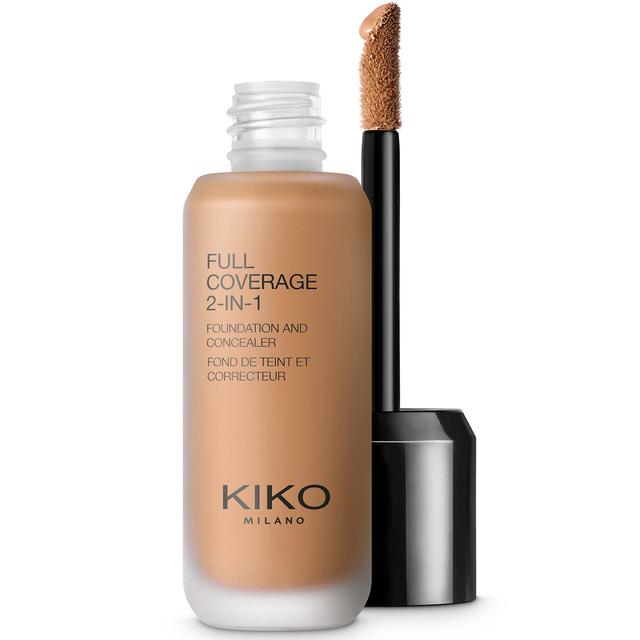 KIKO Milano Full Coverage 2-in-1 Foundation and Concealer 25ml (Various Shades) - 105 Warm Beige on Productcaster.