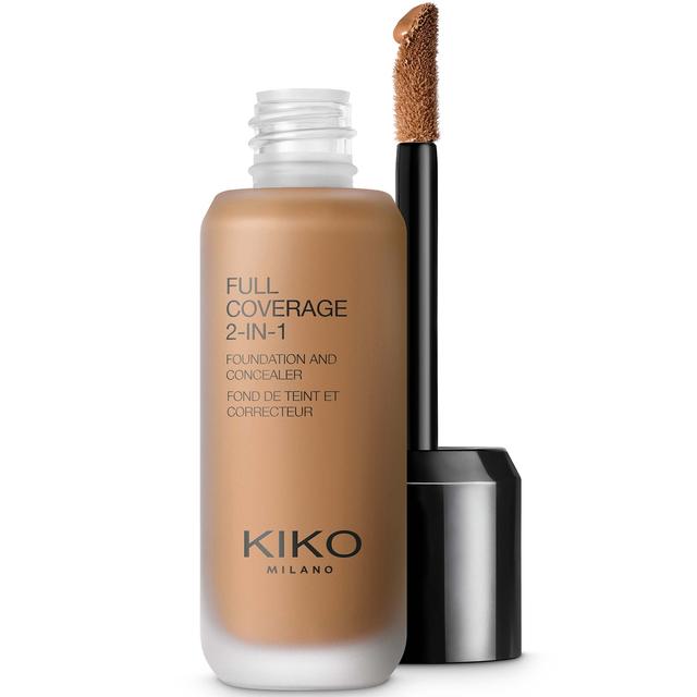 KIKO Milano Full Coverage 2-in-1 Foundation and Concealer 25ml (Various Shades) - 120 Warm Beige on Productcaster.