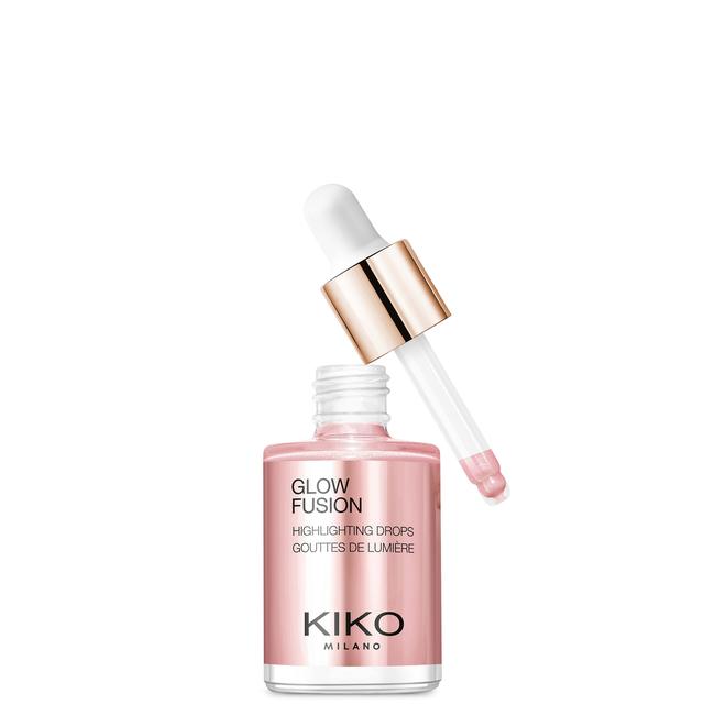 KIKO Milano Glow Fusion Highlighting Drops 10ml (Various Shades) - 01 Platinum Rose on Productcaster.