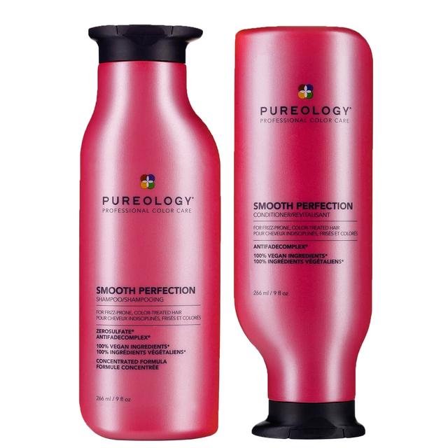 Pureology Smooth Perfection Shampoo and Conditioner Routine For Frizz Prone, Colour Treated Hair 266ml on Productcaster.