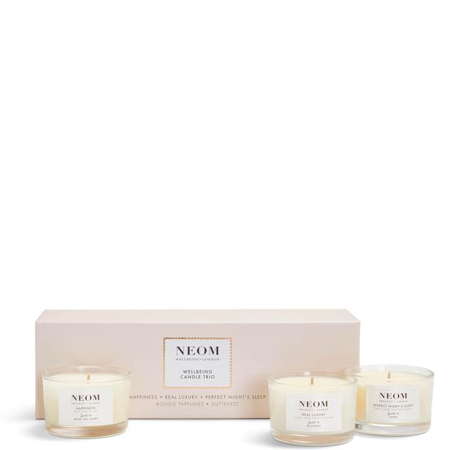 NEOM Wellbeing Candle Trio on Productcaster.