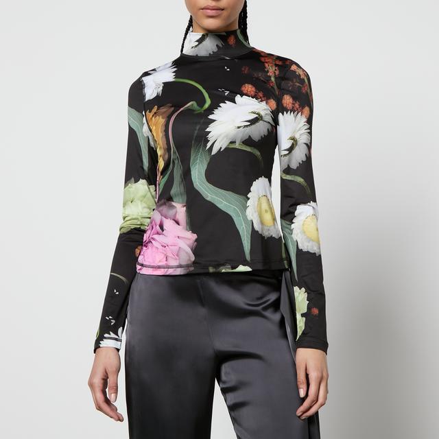 Stine Goya Estelle Floral-Print Stretch-Jersey Top - XS/S on Productcaster.