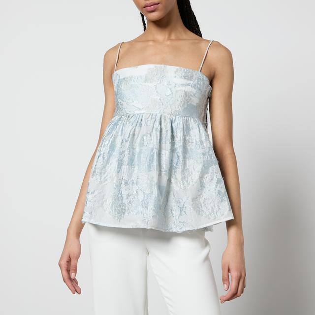 Stine Goya Hari Jacquard Top - L on Productcaster.