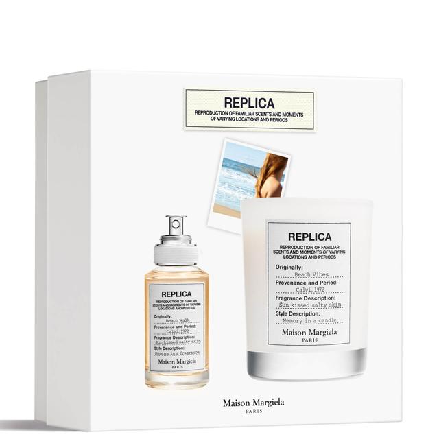 Maison Margiela Replica Beach Walk 30ml and Candle Set on Productcaster.