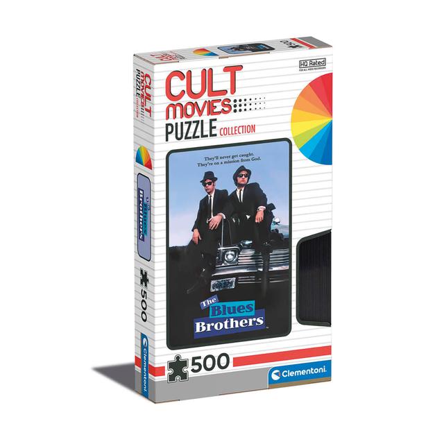 Clementoni Cult Movies Blues Brothers 500 Piece Jigsaw Puzzle on Productcaster.