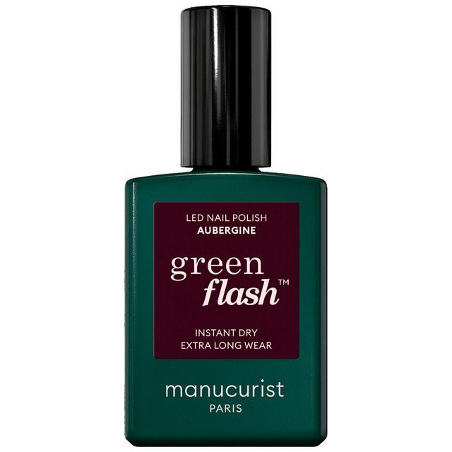 Manucurist Green Flash Aubergine 15ml on Productcaster.