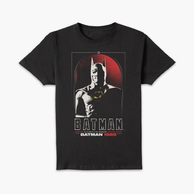 BATMAN Justice Unisex T-Shirt - Black - XL - Nero on Productcaster.