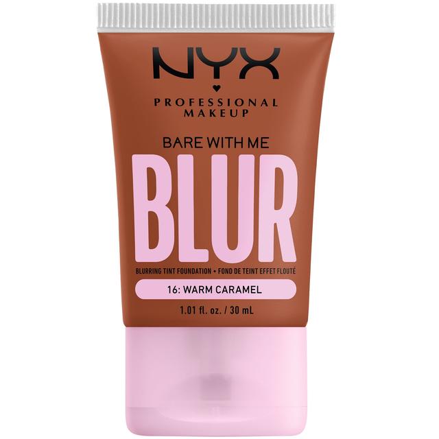 NYX Professional Makeup Bare With Me Blur Tint Foundation 30ml (Varios Shades) - Warm Caramel on Productcaster.