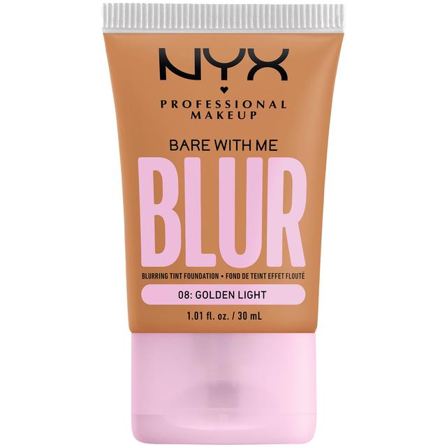 NYX Professional Makeup Bare With Me Blur Tint Foundation 30ml (Varios Shades) - Golden Light on Productcaster.