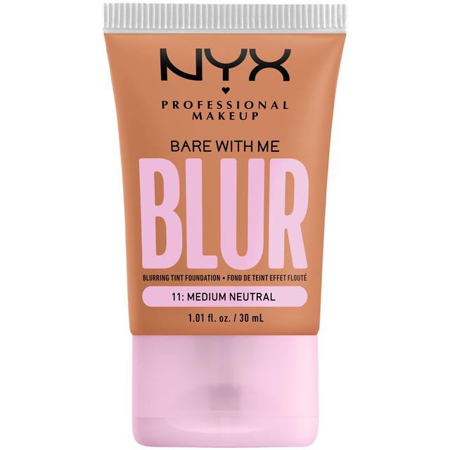 NYX Professional Makeup Bare With Me Blur Tint Foundation 30ml (Varios Shades) - Medium Neutral on Productcaster.