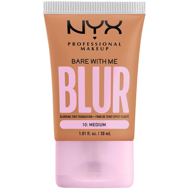 NYX Professional Makeup Bare With Me Blur Tint Foundation 30ml (Varios Shades) - Medium on Productcaster.