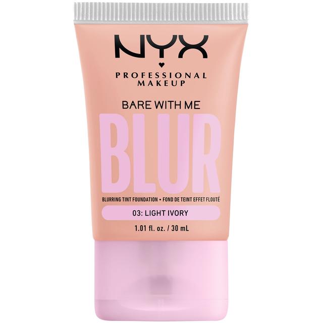 NYX Professional Makeup Bare With Me Blur Tint Foundation 30ml (Varios Shades) - Light Ivory on Productcaster.