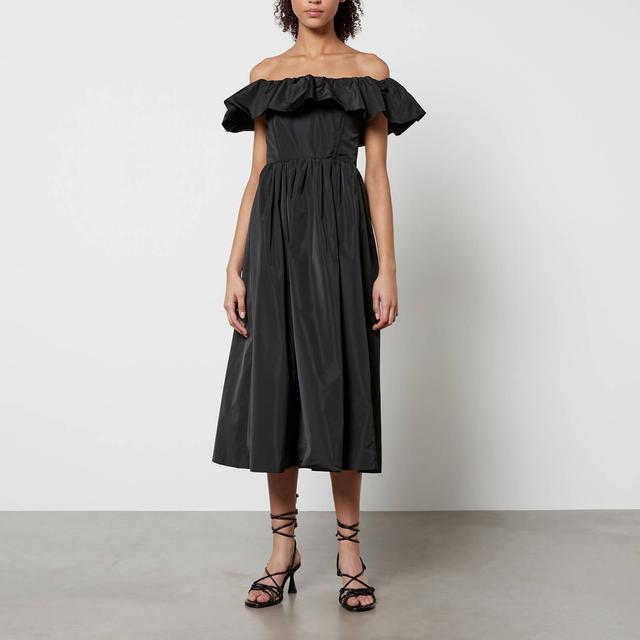 Sea New York Diana Taffeta Midi Dress - US 10/UK 14 on Productcaster.