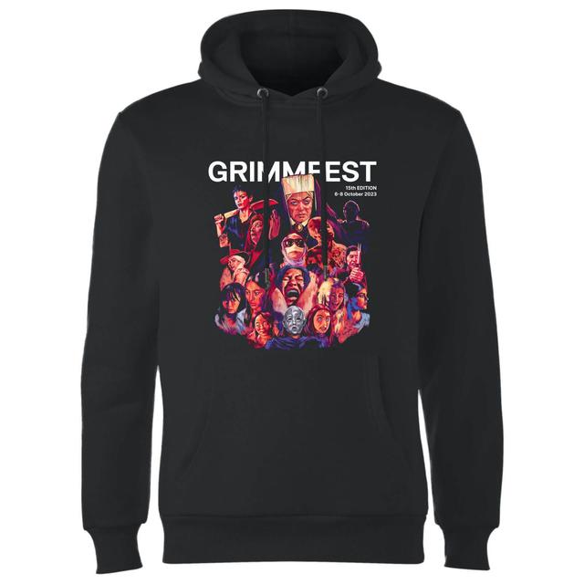 GRIMMFEST 2023 Hoodie - Black - L - Black on Productcaster.