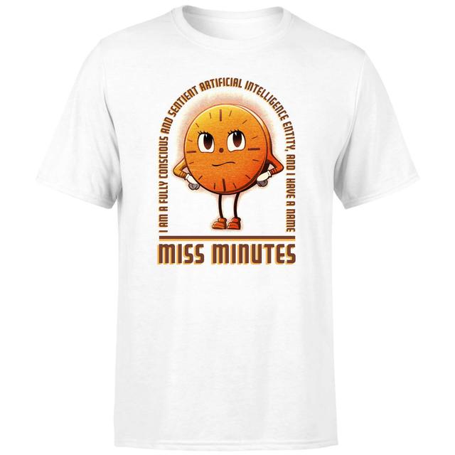 My Name Is Miss Minutes Men's T-Shirt - White - S - White on Productcaster.