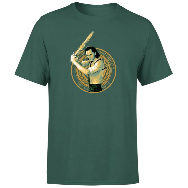 Loki Armed Men's T-Shirt - Green - XXL - Green on Productcaster.