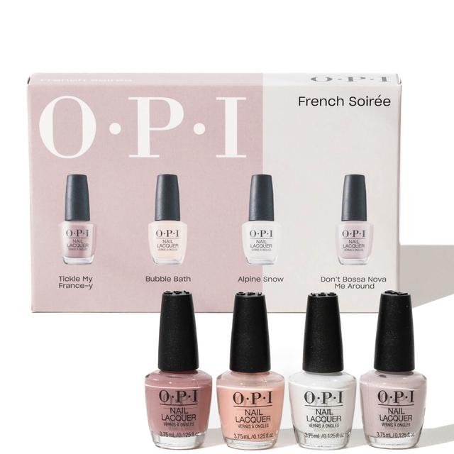 OPI French Soiree Mini Nail Polish Set 4 x 3.75ml on Productcaster.