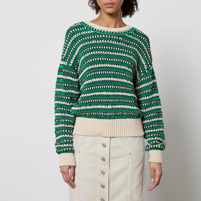 Marant Etoile Hilo Striped Intarsia-Knit Jumper - FR 38/UK 10 on Productcaster.