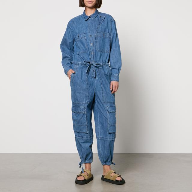 Marant Etoile Idany Denim Jumpsuit - FR 36/UK 8 on Productcaster.