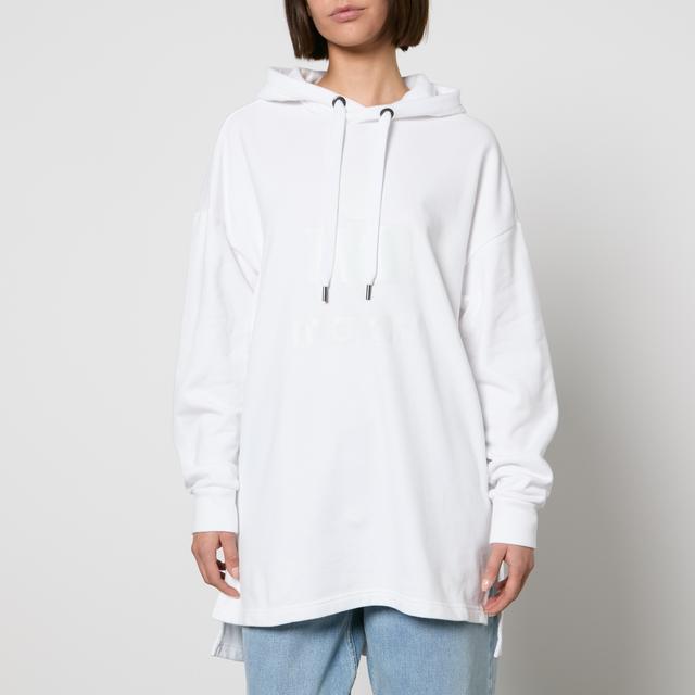 Marant Etoile Shanon Logo-Flocked Cotton-Jersey Hoodie - FR 34/UK 6 on Productcaster.