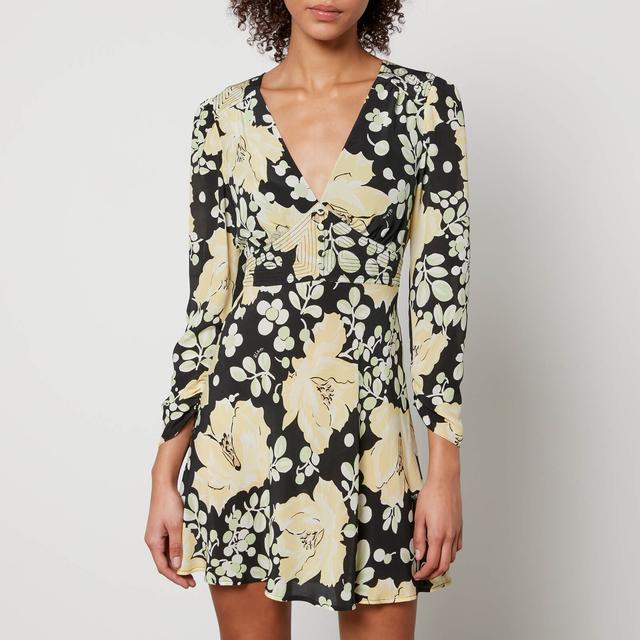 Rixo Jules Floral-Printed Silk-Georgette Dress - M/UK 12 on Productcaster.