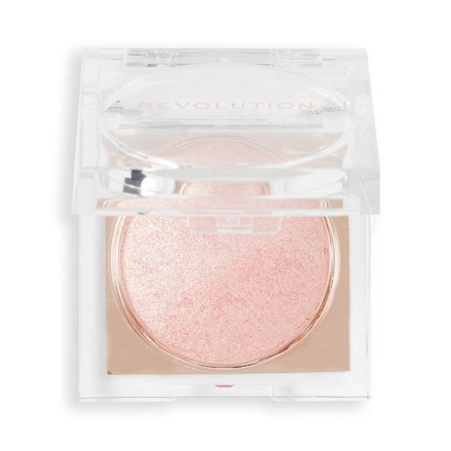 Makeup Revolution Beam Bright Highlighter 2.45g (Various Shades) - Pink Seduction on Productcaster.