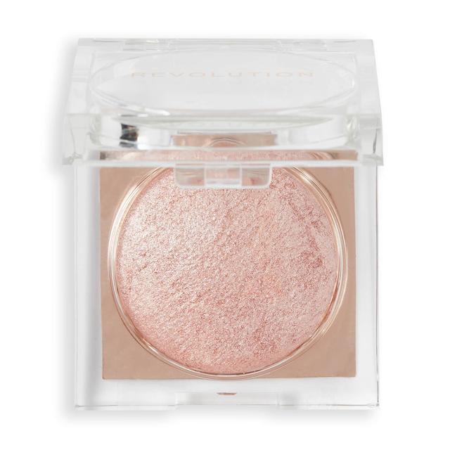 Makeup Revolution Beam Bright Highlighter 2.45g (Various Shades) - Rose Lustre on Productcaster.