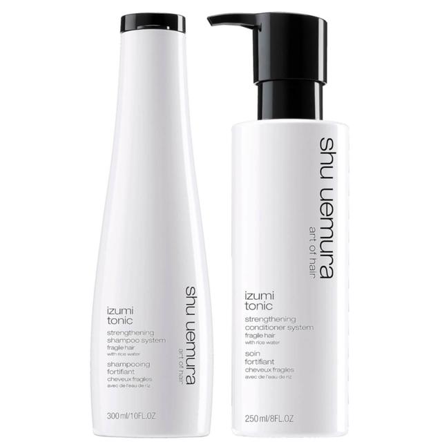 Shu Uemura Art of Hair Izumi Tonic Rice Water Shampoo and Conditioner Routine on Productcaster.