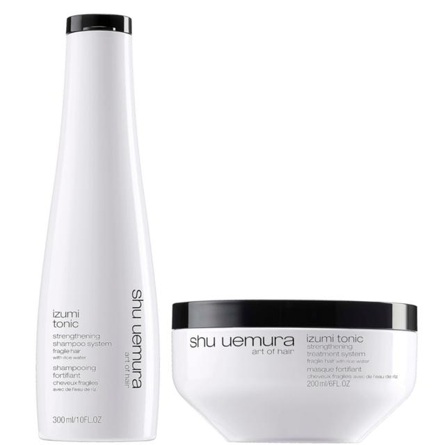 Shu Uemura Art of Hair Izumi Tonic Rice Water Shampoo and Hair Mask Routine on Productcaster.