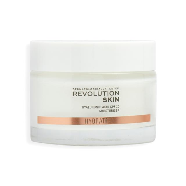 Revolution Skin Hyaluronic Acid SPF 30 Moisturiser 50ml on Productcaster.