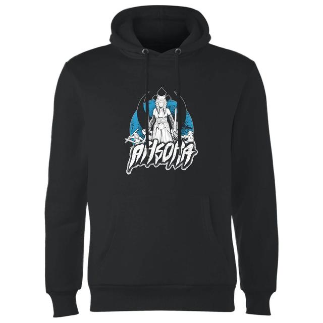 Ahsoka Comic Hoodie - Black - M - Black on Productcaster.