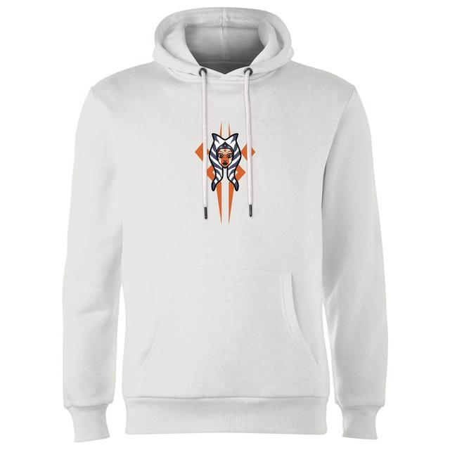 Ahsoka Cartoon Hoodie - White - M - Vit on Productcaster.