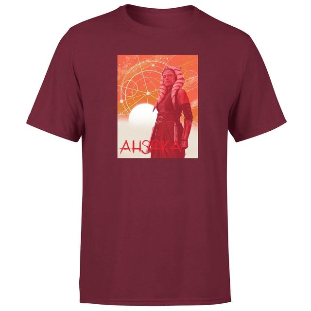 Stellar Men's T-Shirt - Burgundy - XL - Burgundy on Productcaster.