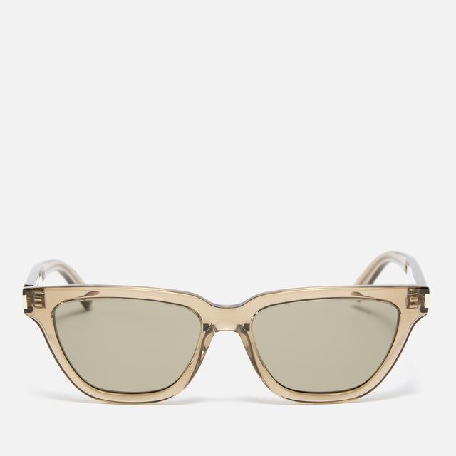 Saint Laurent Sulpice Acetate Cat Eye Sunglasses Brown on Productcaster.