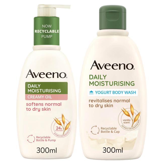 Aveeno Scented Body Moisturising Duo on Productcaster.